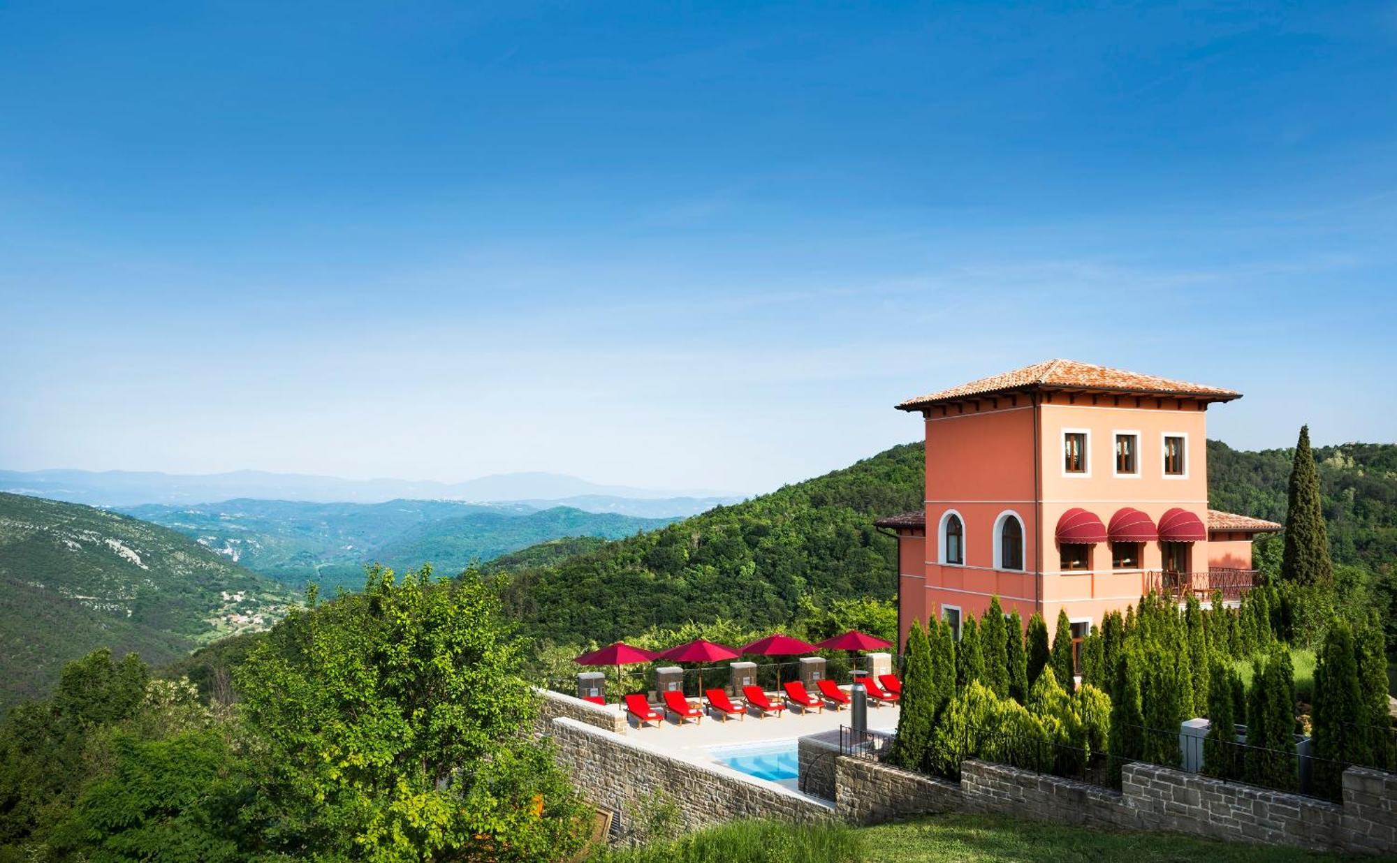 Palazzo Angelica B&B Adults Only Oprtalj Buitenkant foto